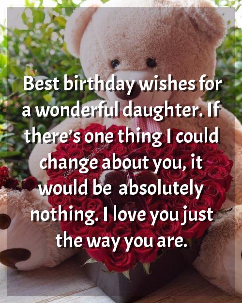 special birthday wishes for daughter